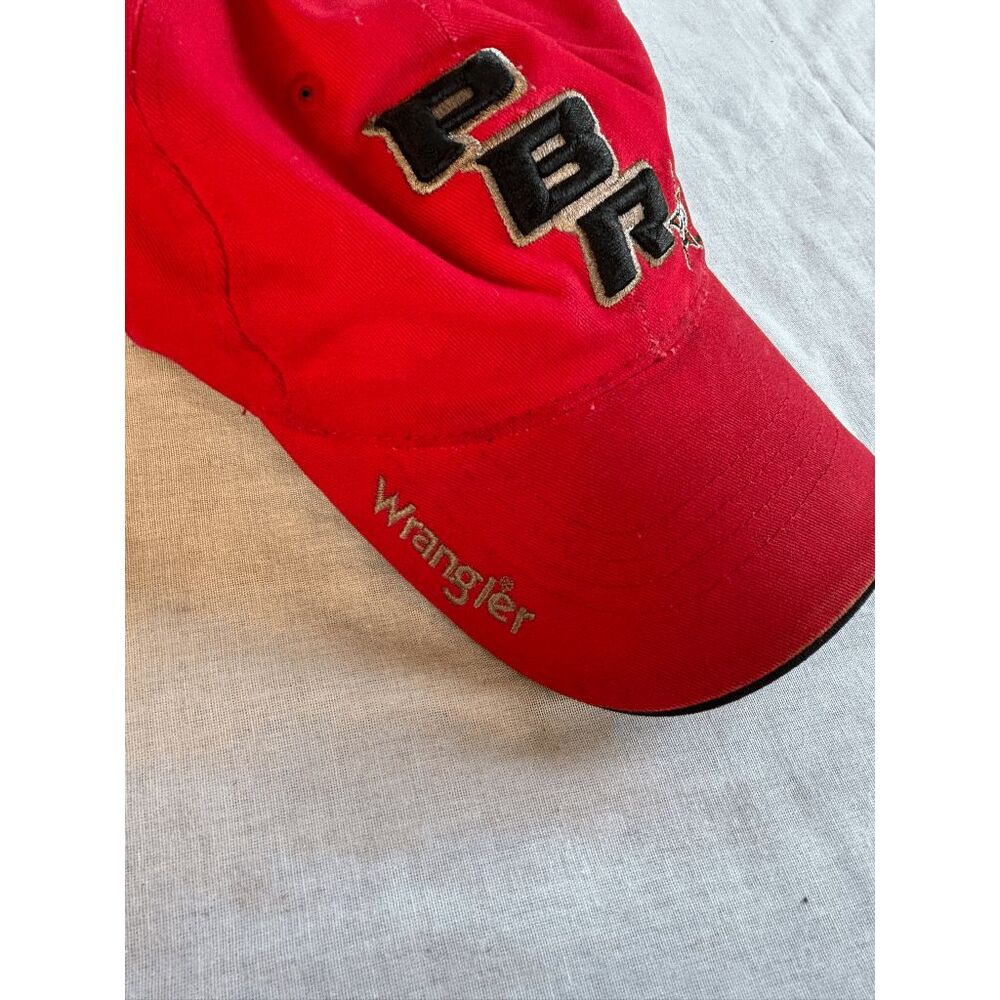 PBR, Wrangler & Cinch Baseball Hat Lot of Three, Western, Bull Riding, Vintage - Picture 9 of 12